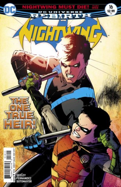 Nightwing, Vol. 4 #16A (Regular Javier Fernandez Cover) Cover