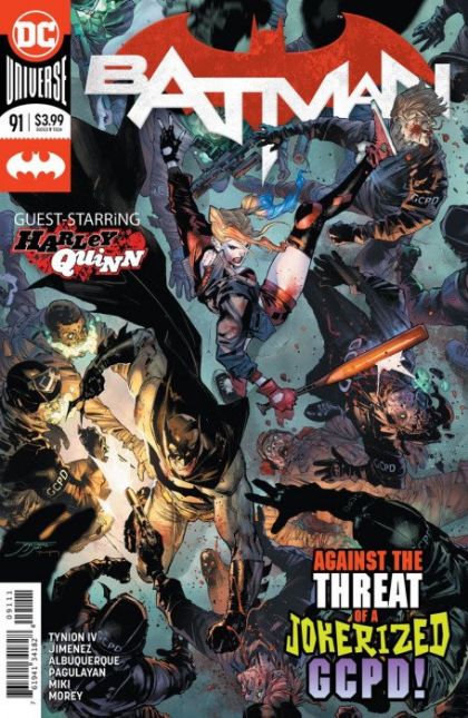 Batman, Vol. 3 #91A (Jorge Jiménez Regular) Cover