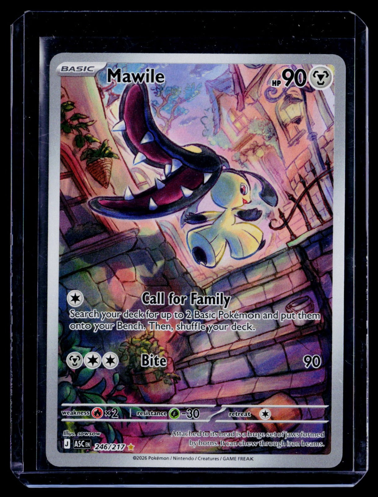 Mawile Holo Illustration Rare ME: Ascended Heroes 246/217 NM