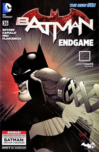 Batman, Vol. 2 #36F (Greg Capullo Exclusive Variant) Cover