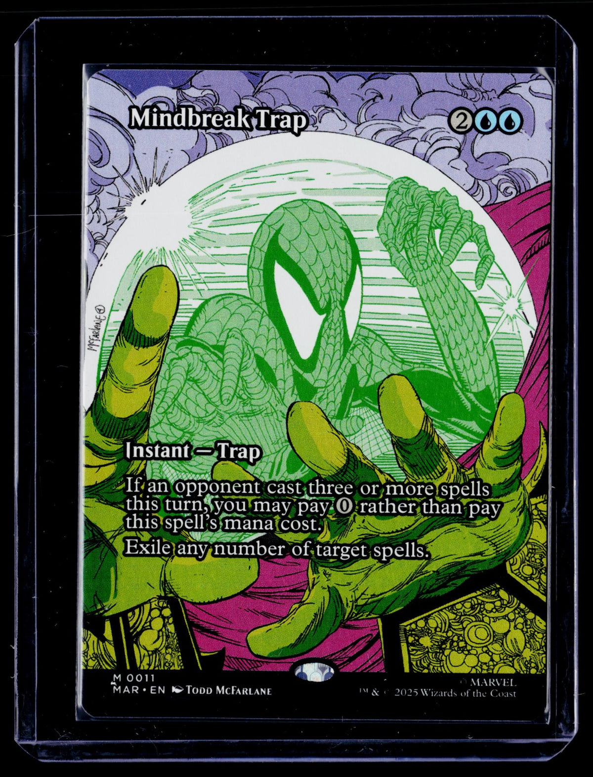 Mindbreak Trap (Borderless) M Marvel Universe Eternal-Legal 11 NM