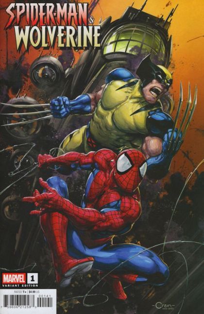Spider-Man & Wolverine, Vol. 2 #1D (Clayton Crain Variant) Cover