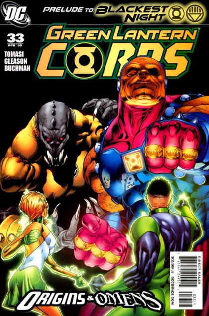 Green Lantern Corps, Vol. 1 #33A (Pat Gleason Regular) Cover