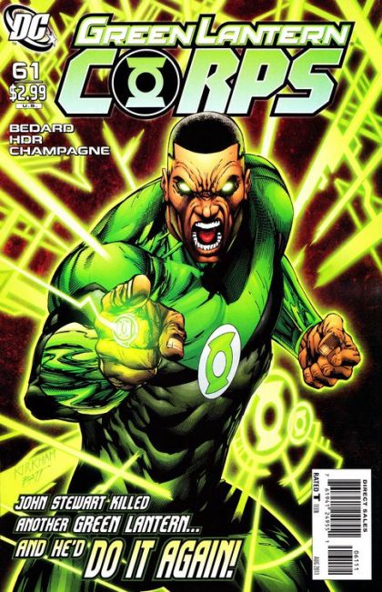 Green Lantern Corps, Vol. 1 #61A (Tyler Kirkham Regular) Cover