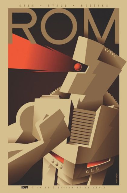ROM (IDW Publishing) #1C (Subscription Cover) Cover