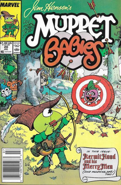 Muppet Babies, Vol. 1 #20B (Newsstand Edition) Cover