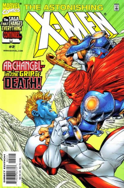 Astonishing X-Men, Vol. 2 #2A (Direct Edition) Cover