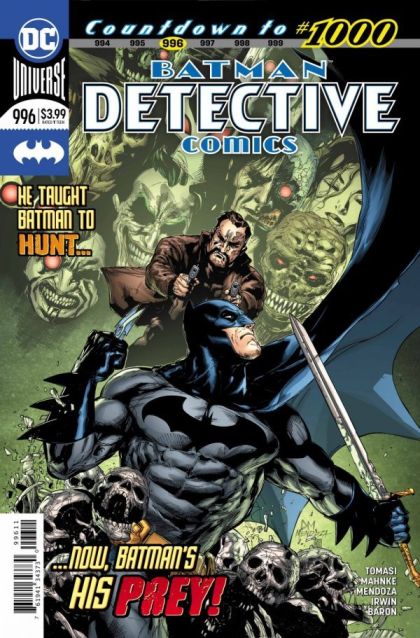 Detective Comics, Vol. 3 #996A (Regular Doug Mahnke & Jaime Mendoza Cover) Cover
