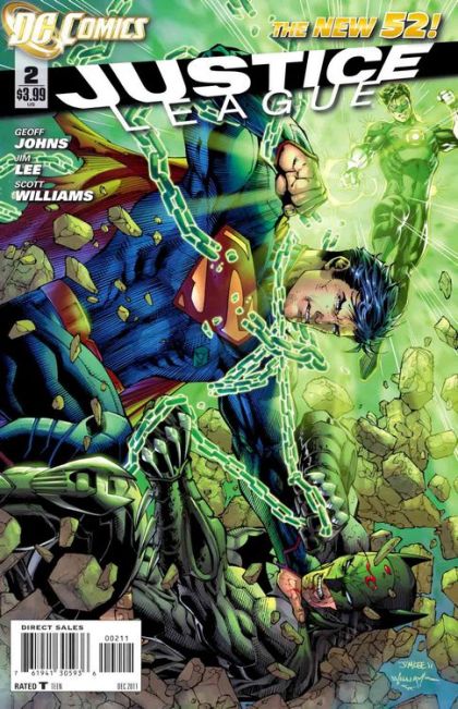 Justice League, Vol. 1 #2A (Jim Lee Regular Cover) Cover