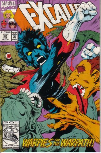Excalibur, Vol. 1 #62A (Direct Edition) Cover