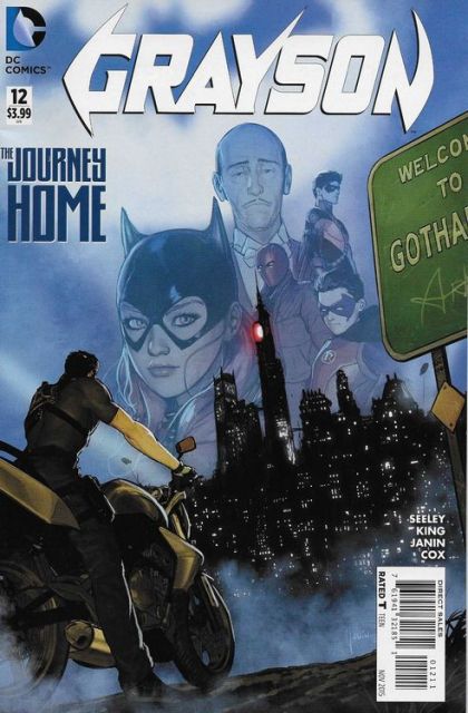 Grayson #12A (Direct Edition) Cover