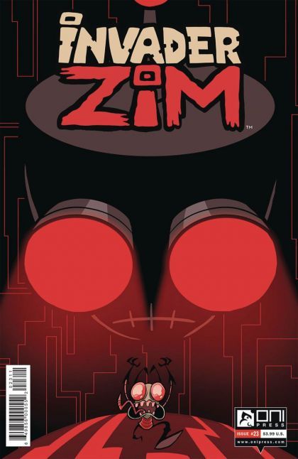 Invader Zim #23A Cover
