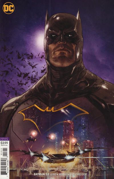 Batman, Vol. 3 #53B (Kaare Andrews Variant) Cover