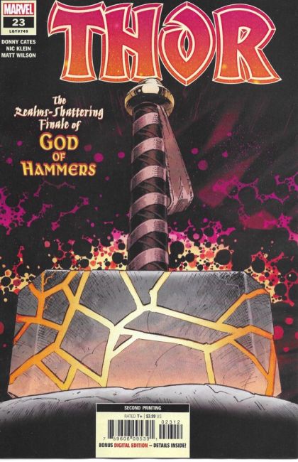 Thor, Vol. 6 #23E (2nd Printing) Cover