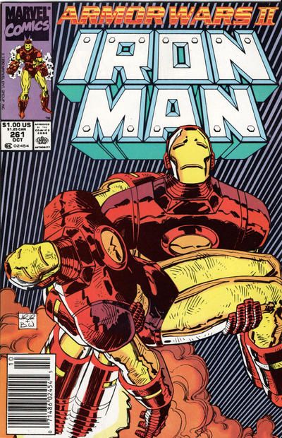 Iron Man, Vol. 1 #261B (Newsstand Edition) Cover