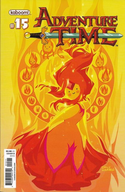 Adventure Time (Boom! Studios) #15B (Emily Warren Variant) Cover