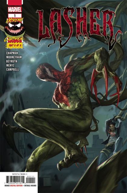 Extreme Carnage: Lasher #1A (Regular Skan Cover) Cover