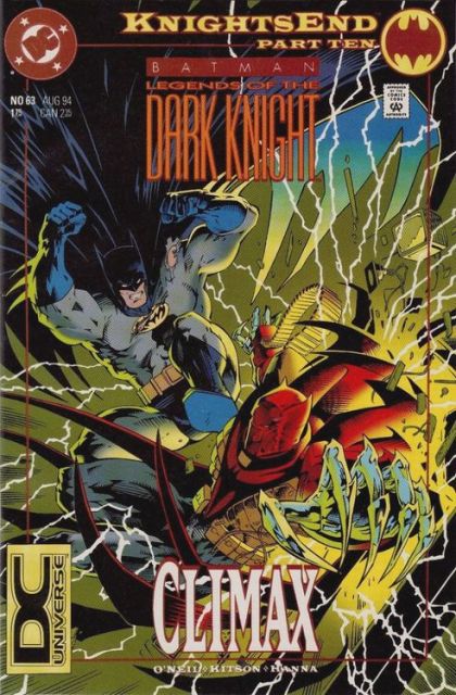 Batman: Legends of the Dark Knight #63C (DC Universe Logo Edition) Cover