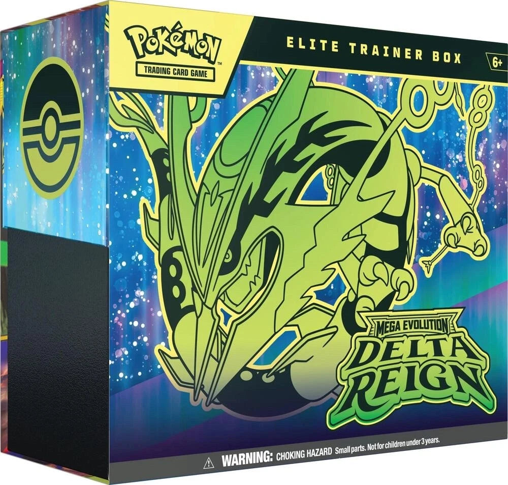 Pokemon Mega Evolution Delta Reign Elite Trainer Box Factory Sealed 11-6-2026 PRESALE