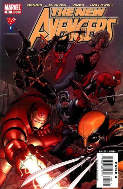 New Avengers, Vol. 1 #16A (Steve McNiven Regular) Cover