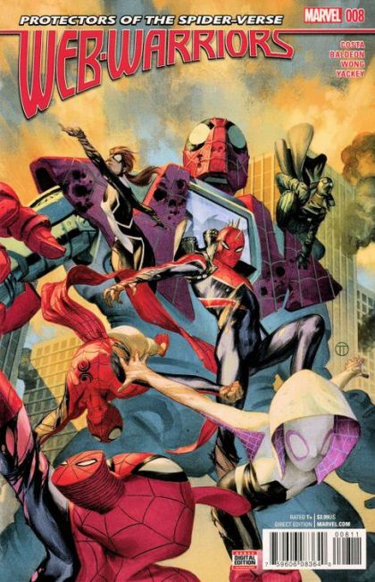 Web Warriors #8 (Julian Totino Tedesco Regular) Cover