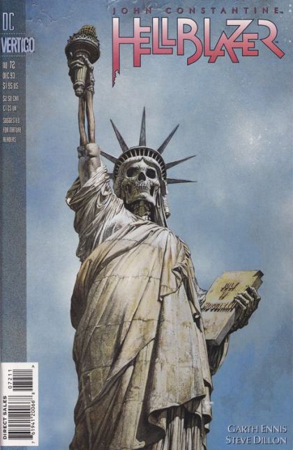 Hellblazer, Vol. 1 #72 Cover