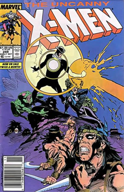 Uncanny X-Men, Vol. 1 #249B (Newsstand Edition) Cover