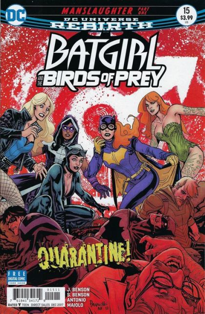 Batgirl And The Birds Of Prey #15A (Regular Yanick Paquette Cover) Cover