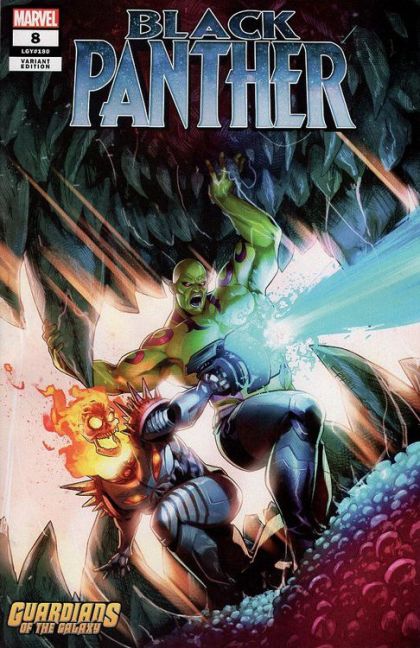Black Panther, Vol. 7 #8B (Variant Jamal Campbell Guardians Of The Galaxy Cover) Cover