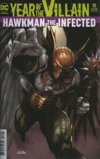Hawkman, Vol. 5 #18A (Regular Tyler Kirkham Acetate Cover) Cover