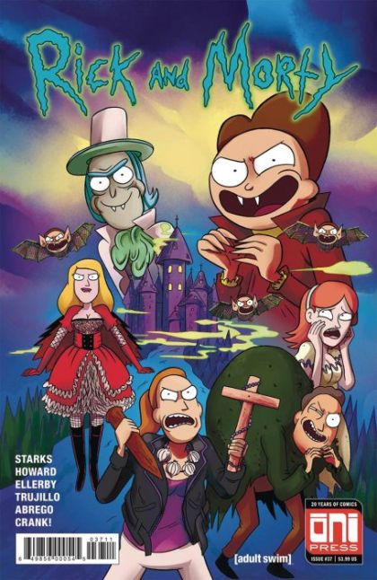 Rick and Morty, Vol. 1 #37A (Marc Ellerby Regular) Cover