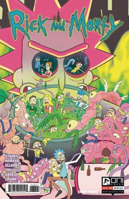 Rick and Morty, Vol. 1 #38B (Julia Scott Variant) Cover
