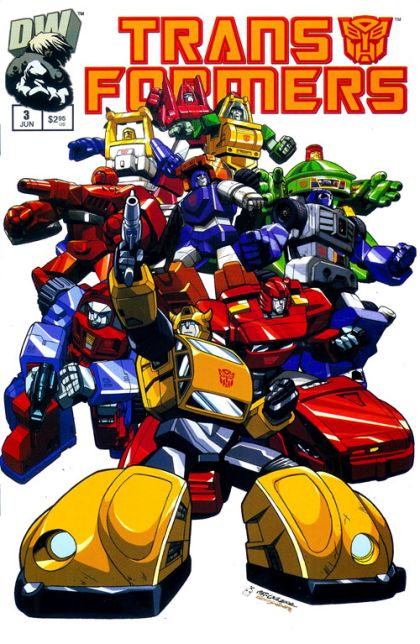 Transformers Generation 1, Vol. 1 #3A (Autobots) Cover