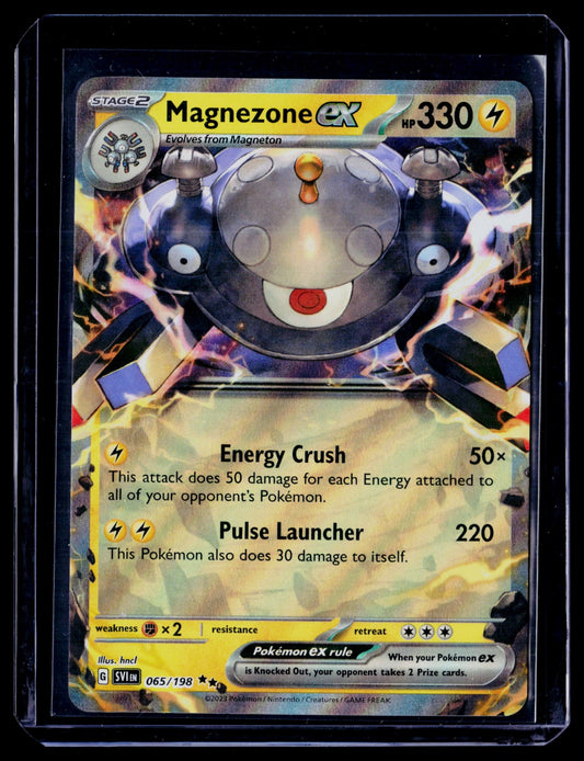 Magnezone ex Holo Double Rare SV01: Scarlet & Violet Base Set 065/198 NM