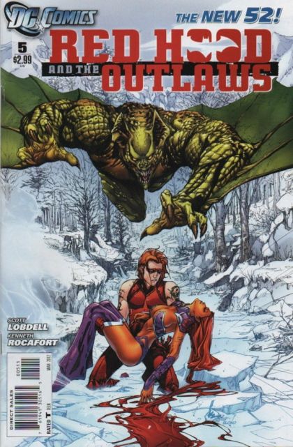 Red Hood and the Outlaws, Vol. 1 #5 Cover