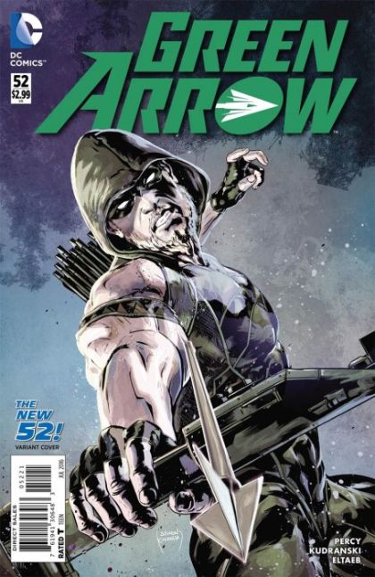 Green Arrow, Vol. 5 #52B (Szymon Kudranski New 52 Variant) Cover