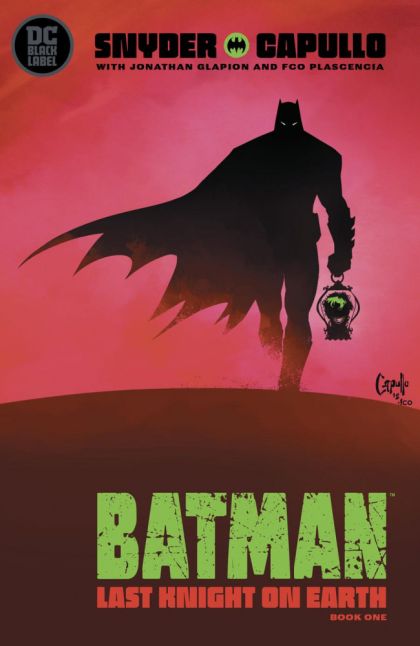 Batman: Last Knight on Earth #1A (Cover A Regular Greg Capullo Cover) Cover