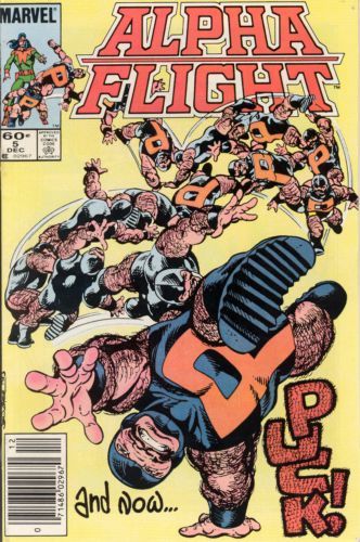 Alpha Flight, Vol. 1 #5B (Newsstand Edition) Cover