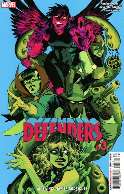 The Defenders, Vol. 6 #3A (Regular Javier Rodriguez Cover) Cover