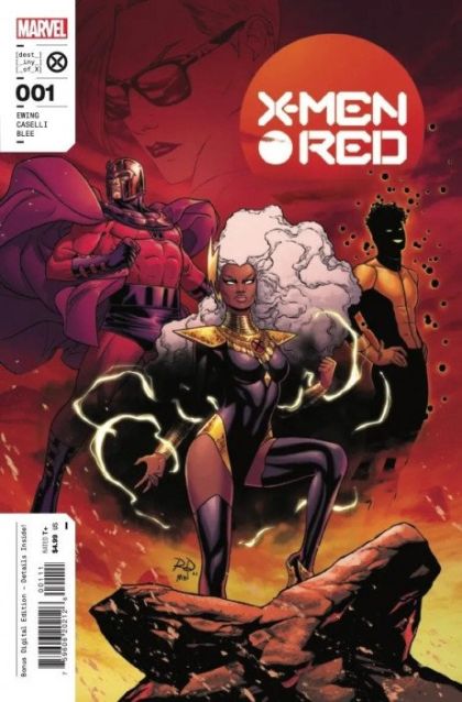 X-Men: Red, Vol. 2 #1A (Russell Dauterman Regular) Cover