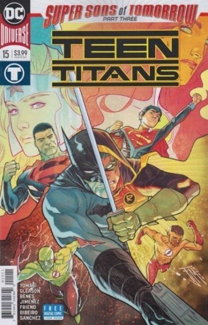 Teen Titans, Vol. 6 #15A (Regular Francis Manapul Cover) Cover