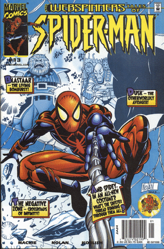 Webspinners: Tales of Spider-Man #13B (Newsstand Edition) Cover