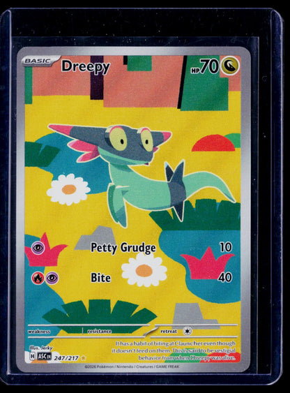 Dreepy Holo Illustration Rare ME: Ascended Heroes 247/217 NM