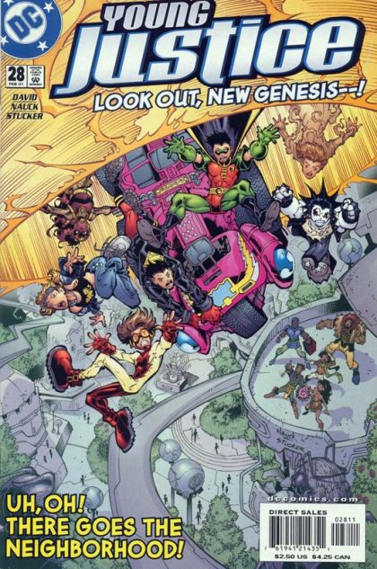 Young Justice, Vol. 1 #28 Cover