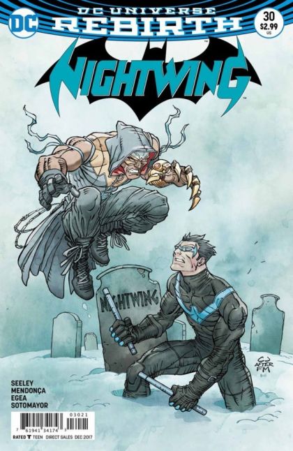 Nightwing, Vol. 4 #30B (Variant Casey Jones Cover) Cover