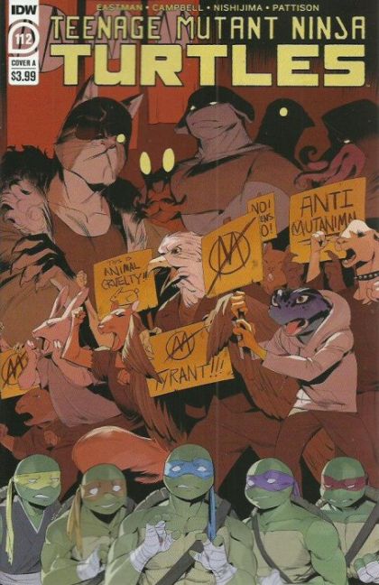 Teenage Mutant Ninja Turtles, Vol. 5 #112A (Regular Jodi Nishijima Cover) Cover