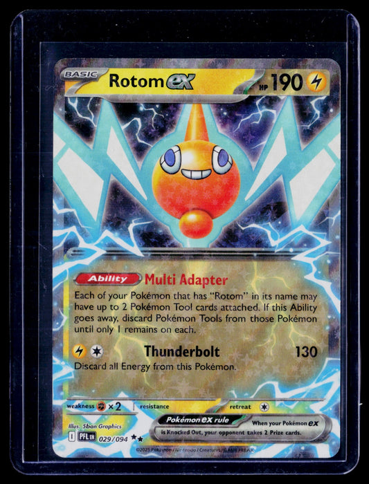 Rotom ex Holo Double Rare ME02: Phantasmal Flames 029/094 NM