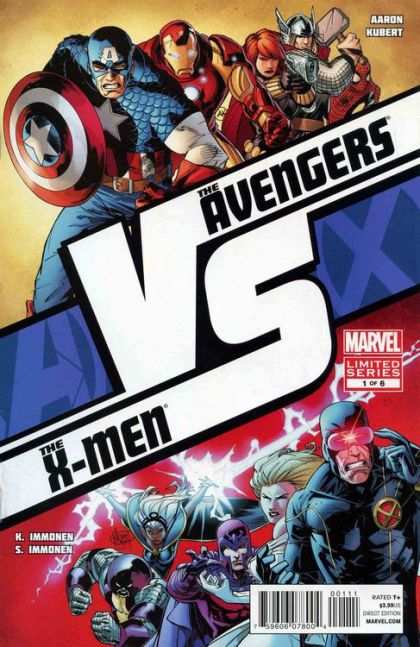 AvX vs. #1A (Regular Adam Kubert Cover) Cover
