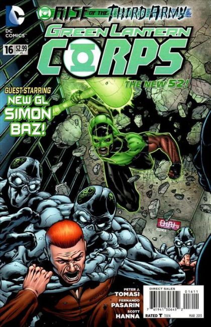 Green Lantern Corps, Vol. 2 #16A (Cafu Regular) Cover
