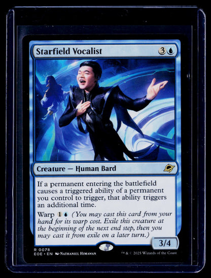 Starfield Vocalist R Edge of Eternities 78 NM